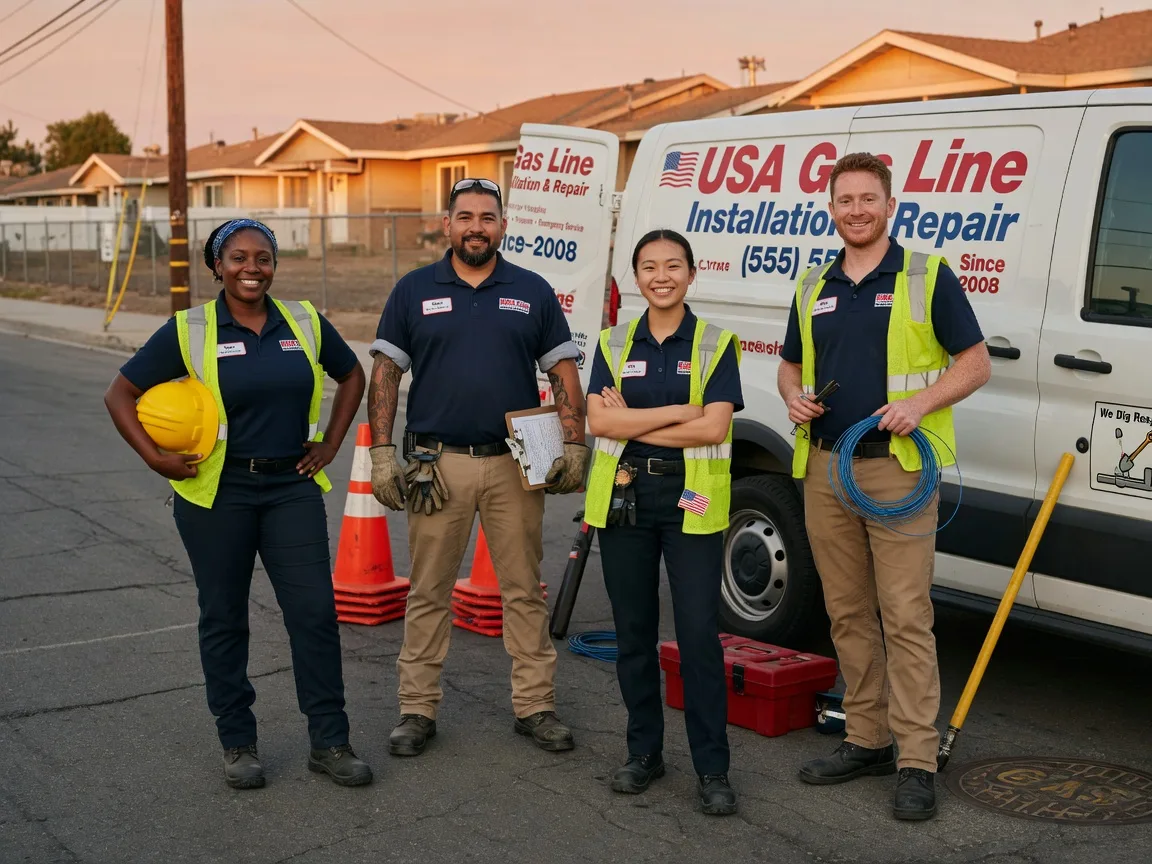 Gas Line Installation company in Tatamy, PA